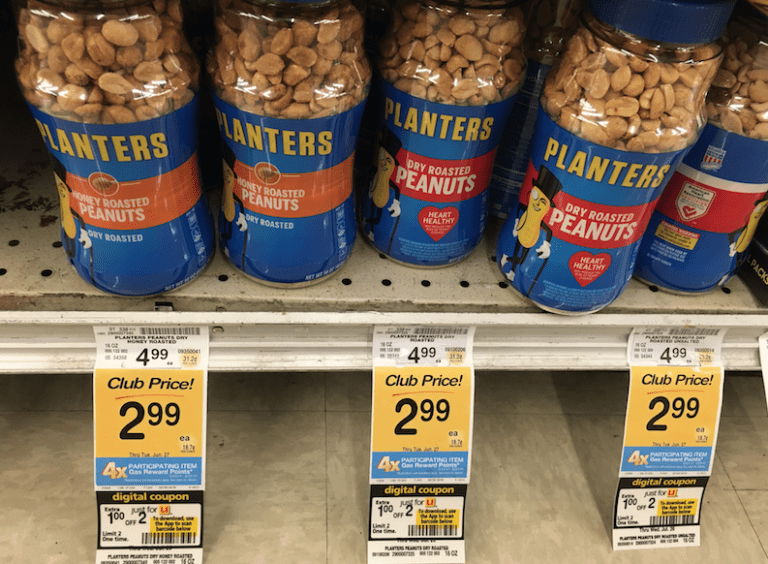 Planters Peanuts Just 2.49 With New Sale and Coupon, Save 50 Super