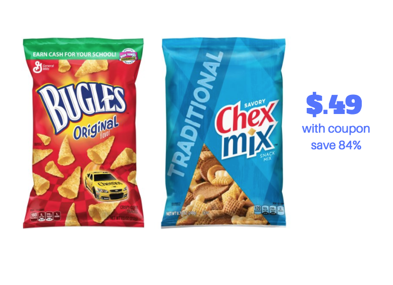NEW Chex Mix Coupon and Sale Pay just .49 Each, Save 84 Super Safeway