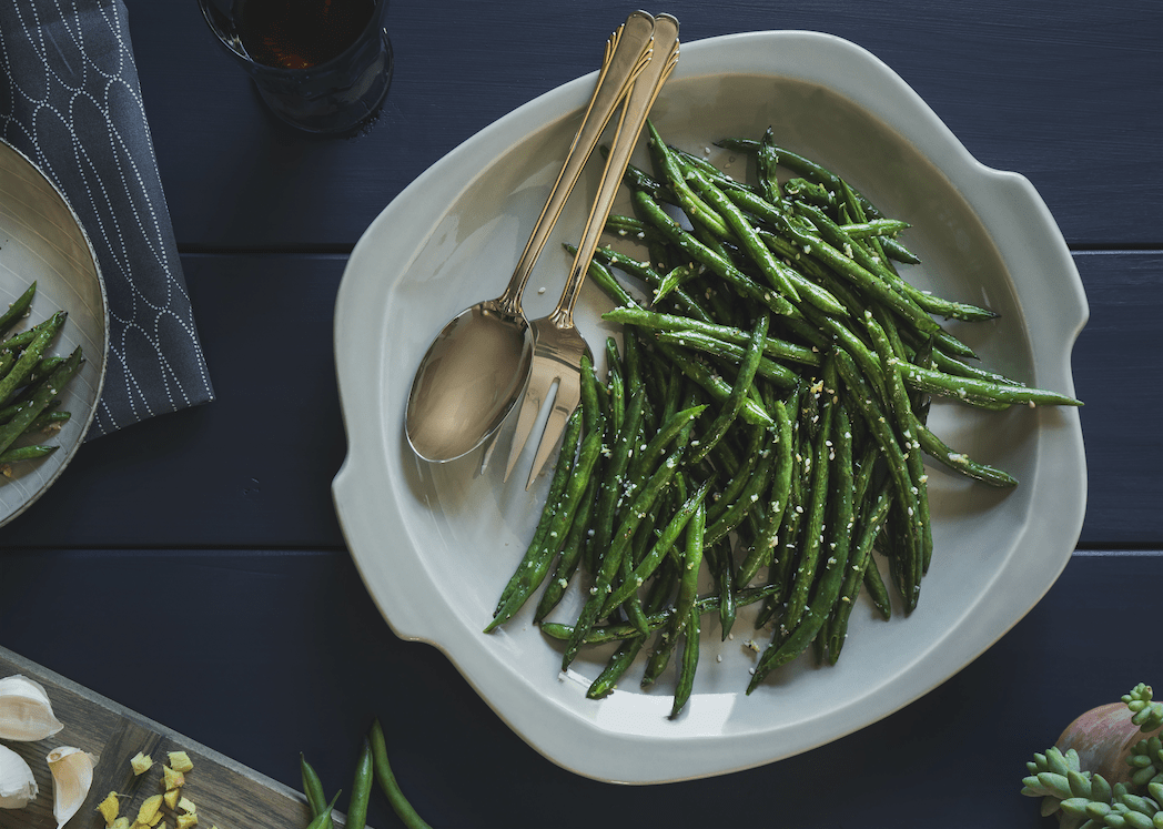 Roasted Ginger Green Beans Recipe Super Safeway