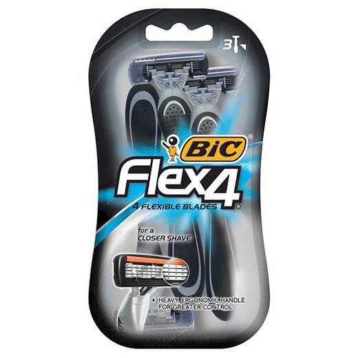 NEW BIC Flex 4 Coupon, Pay 4.29 for Disposable Razors Super Safeway
