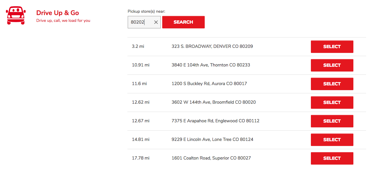 Safeway Drive Up & Go Grocery Pickup Service Super Safeway