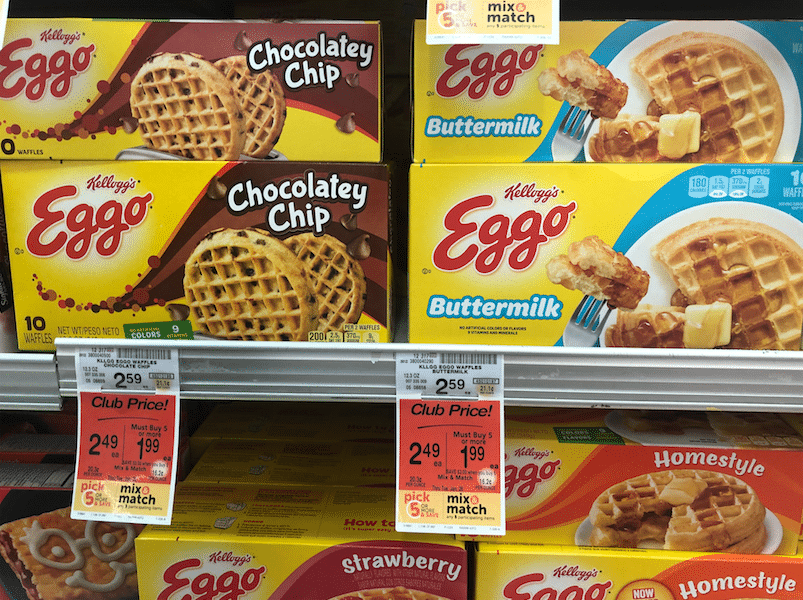Eggo Waffles, Pancakes & French Toast as Low as 1.49 at Safeway
