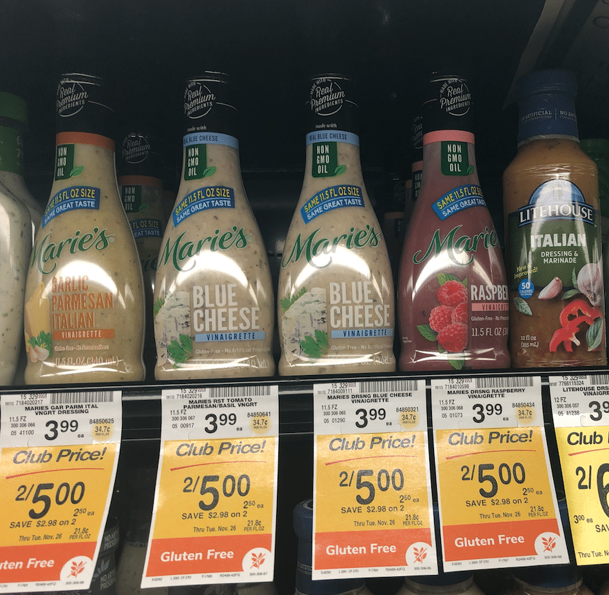 Marie's Salad Dressing Just 1.50 With Coupon (Reg. 3.99) at Safeway