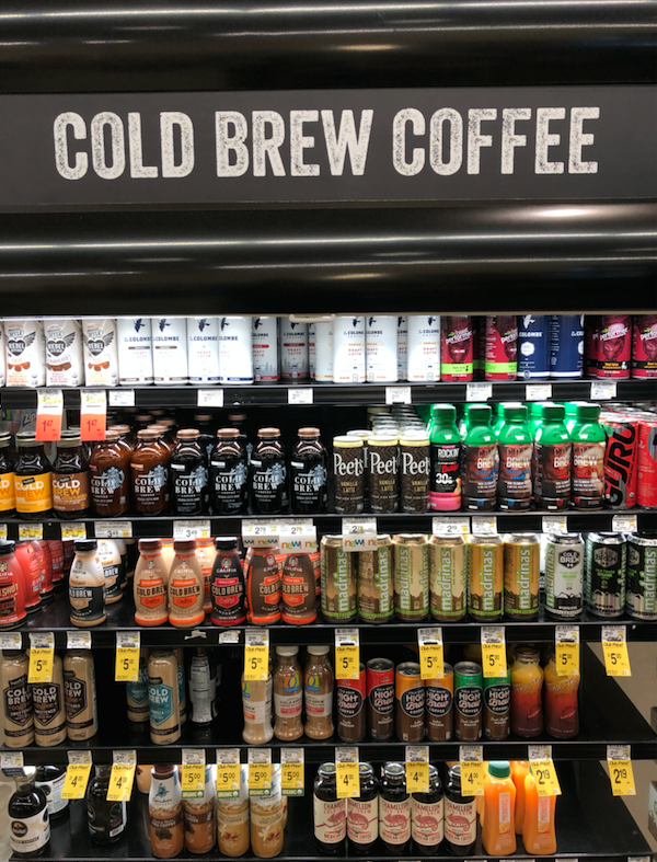 Now Trending.... Cold Brew Coffee New Brands at Safeway Super Safeway