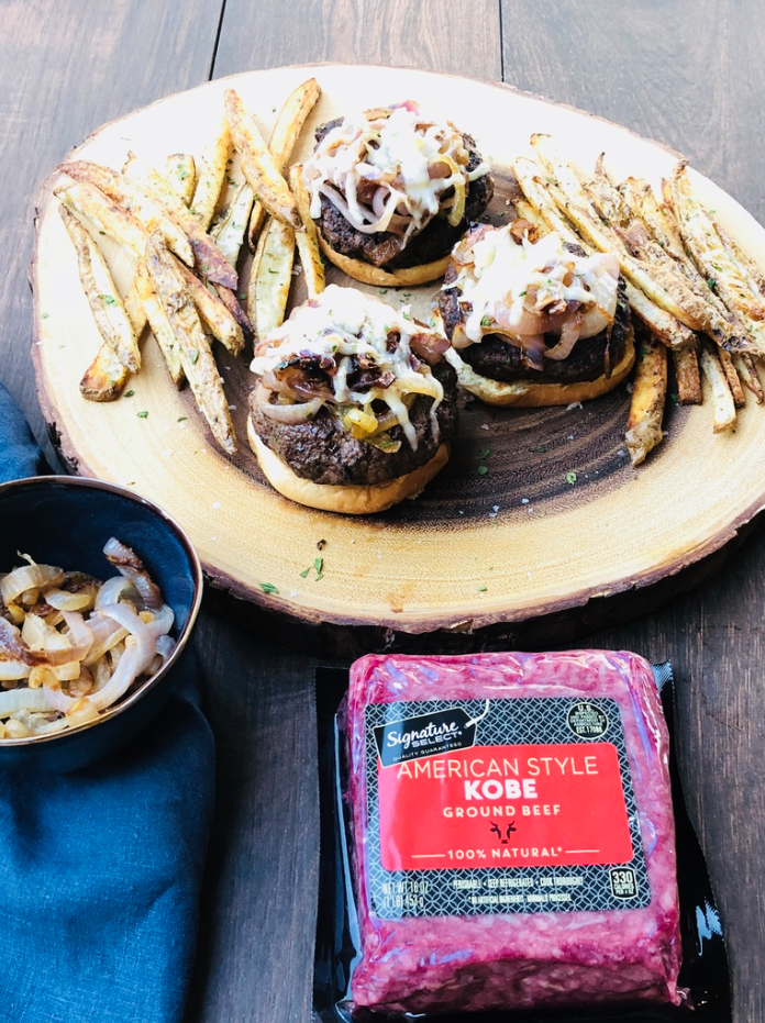 Safeway Launches Signature SELECT Kobe Ground Beef French Onion Kobe