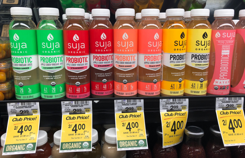 Organic Suja Juice Deal, Pay as Low as 1.25 at Safeway Super Safeway