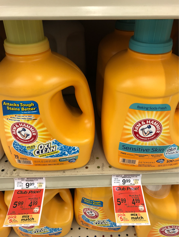 Get Arm & Hammer Detergent On Sale for Just .05 per Load at Safeway! Super Safeway