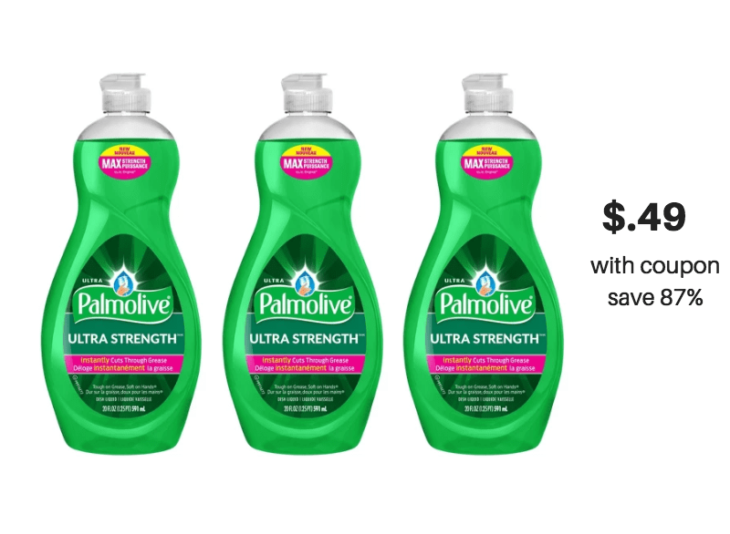 New Palmolive Dish Soap Coupons = StockUp Price at Safeway, Just .49