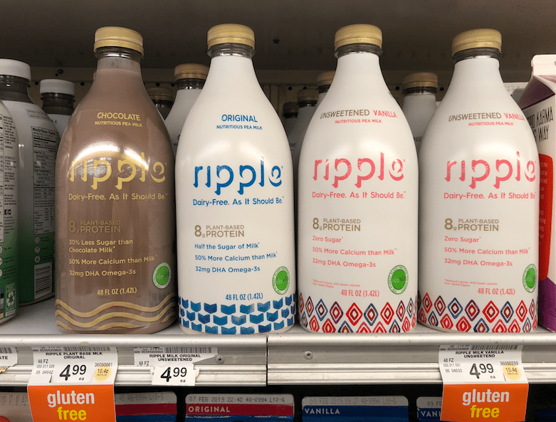 NEW Ripple Milk Coupon, Pay Just .99 for 48 oz Ripple PlantBased Milk