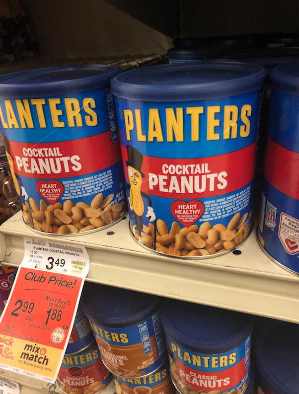 Planters Peanuts Coupon Stack, Pay Just .88 at Safeway Super Safeway