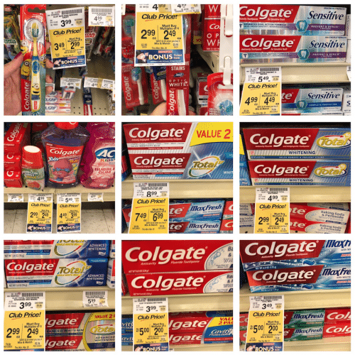 Score Hot Deals on Colgate Total Advanced Toothpaste, Toothbrushes and