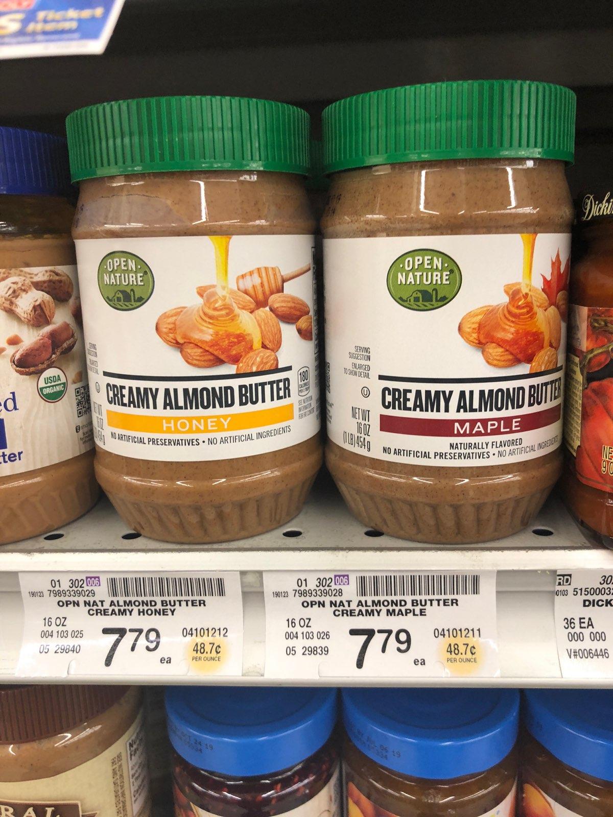 New Open Nature Almond Butter Coupon Pay Just 5.79 at Safeway
