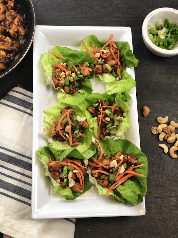 Cashew Chicken Lettuce Wraps Recipe Super Safeway