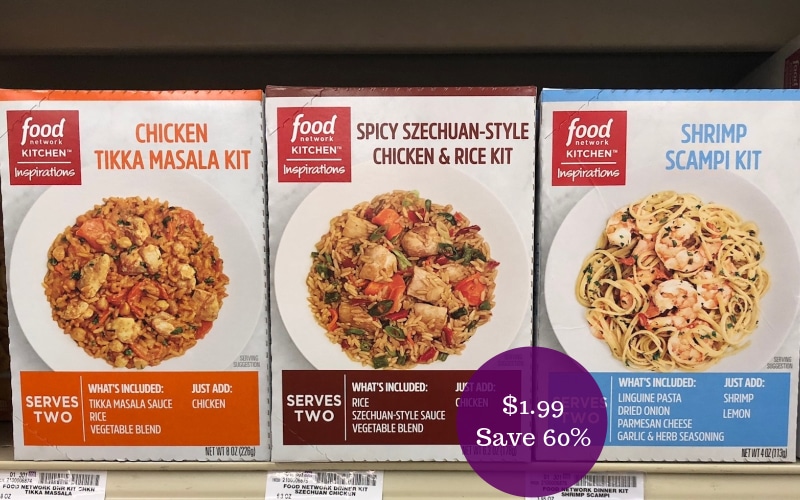 Food Network Kitchen Inspirations Meal Kits for 1.99 at Safeway Super Safeway