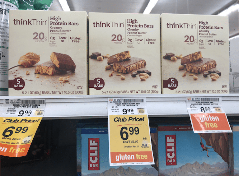 New thinkThin High Protein Bar Coupons and Sale, Pay as Low as 1.09 a