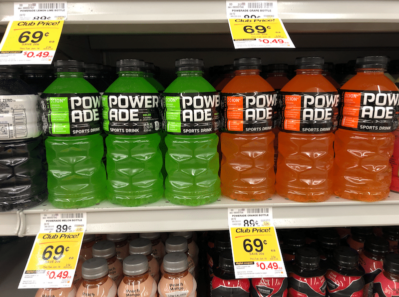 Powerade Coupon, Pay Just .49 a Bottle at Safeway Super Safeway
