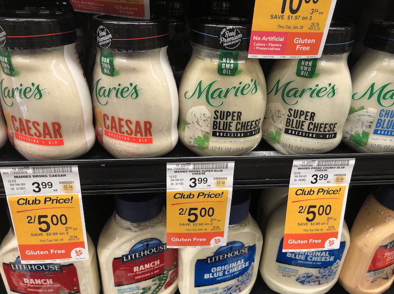 Marie's Salad Dressing Just 1.50 With Coupon (Reg. 3.99) at Safeway