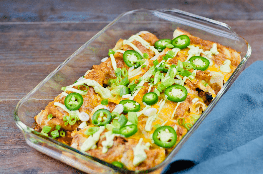 Sweet Potato Black Bean Enchiladas Super Safeway