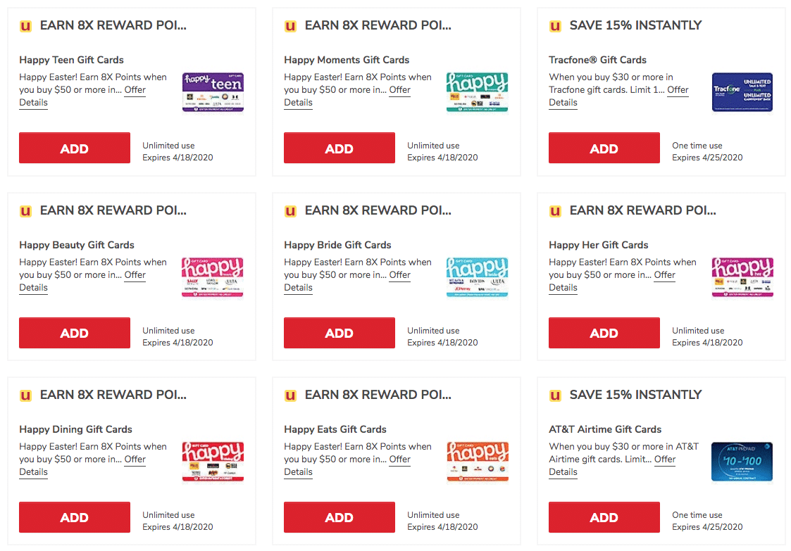 8x Gas and Grocery Rewards When You Buy Gift Cards at Safeway Super