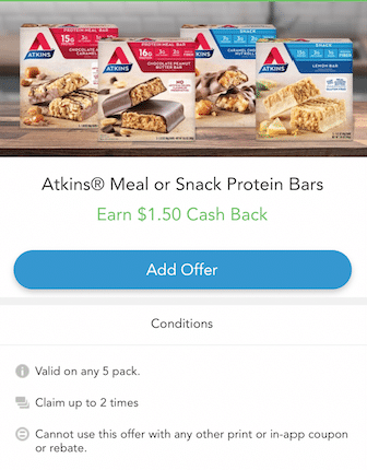 Atkins Shakes, Treats and Snack Bars Just $3.49 at Safeway (Reg. $6.99