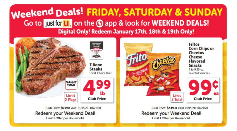 Fritos or Cheetos and TBone Coupon Deals Available This Weekend = 0.