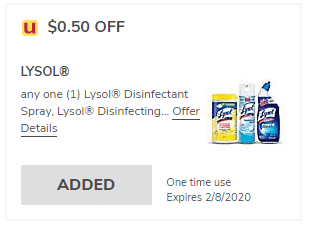 New Lysol Buy 5, Save $5 Promotion - Save on Wipes & Cleaners at