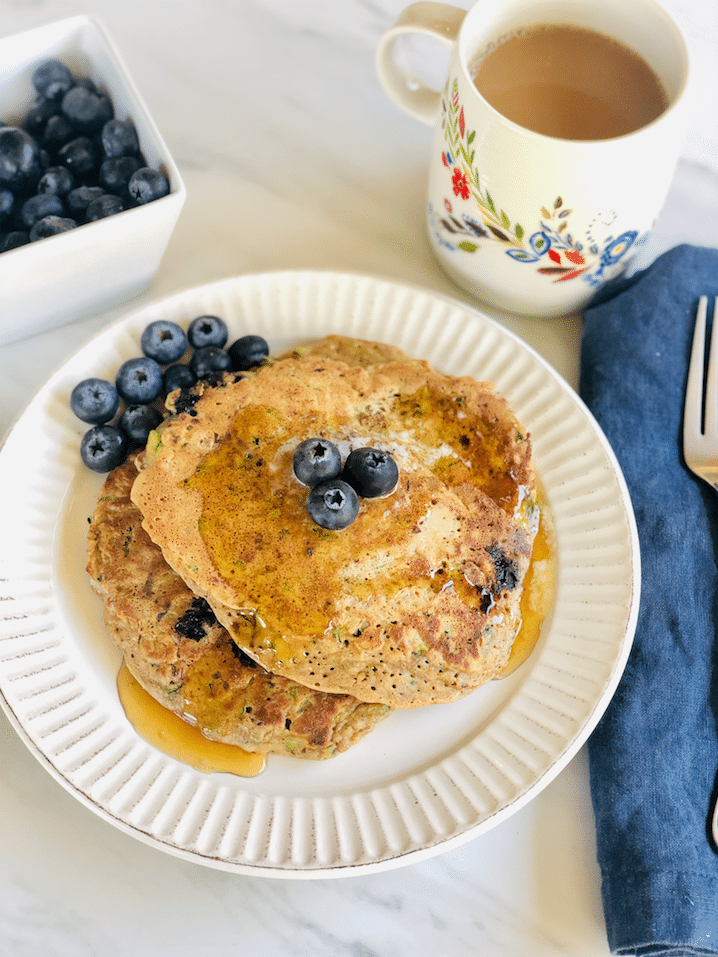 Blueberry Zucchini Bread Pancakes Super Safeway
