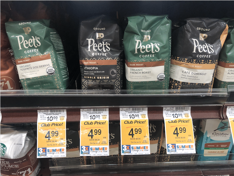 Save 6 on Peet's Coffee at Safeway Just 4.99 a Bag or Box Super