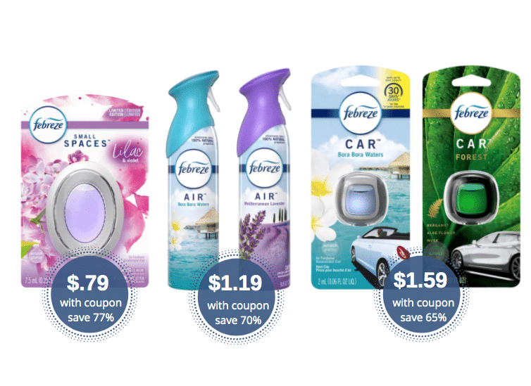 Get Febreze Air Fresheners for as Low as .79 at Safeway Super Safeway