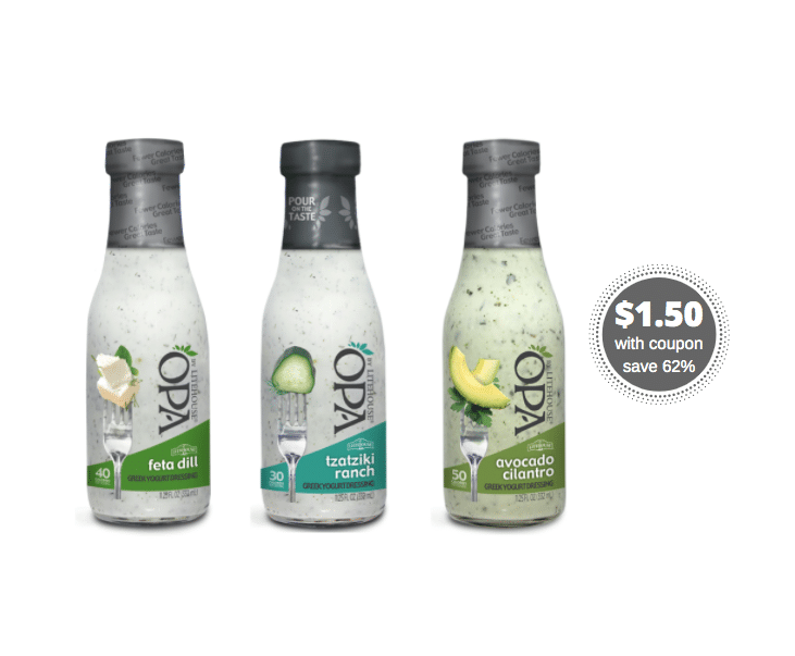 OPA by Litehouse Greek Yogurt Dressing Just 1.50 at Safeway Super