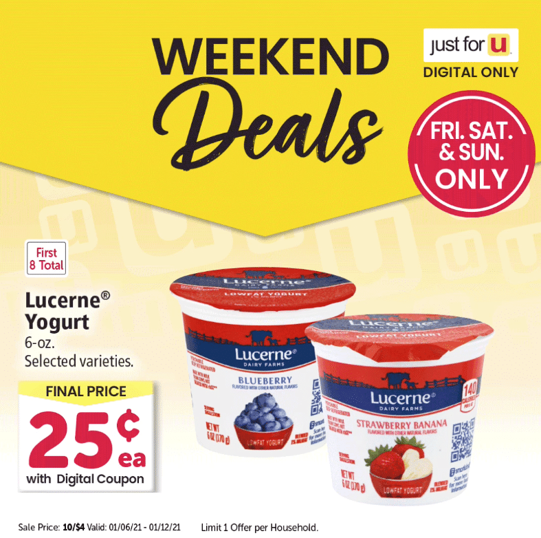 Safeway Digital Deals This Weekend Save on Salmon and Yogurt Super