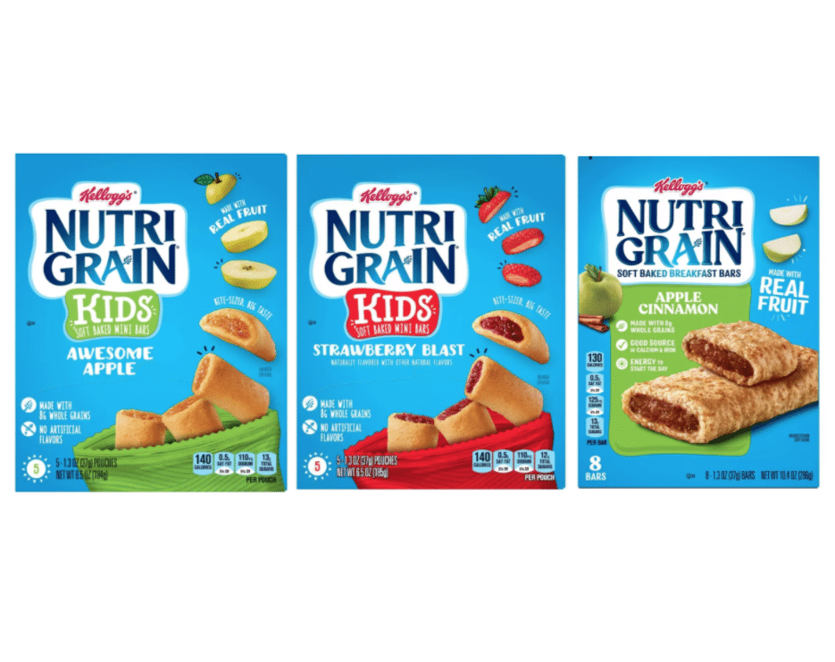 1.49 Kellogg's Nutri Grain Kids Bars at Safeway Save 63 Super Safeway