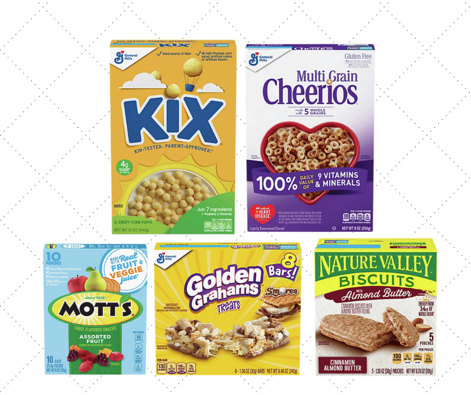 FREE Kix Cereal, 49¢ General Mills Cereal & Fruit Snacks and 74¢ Nature