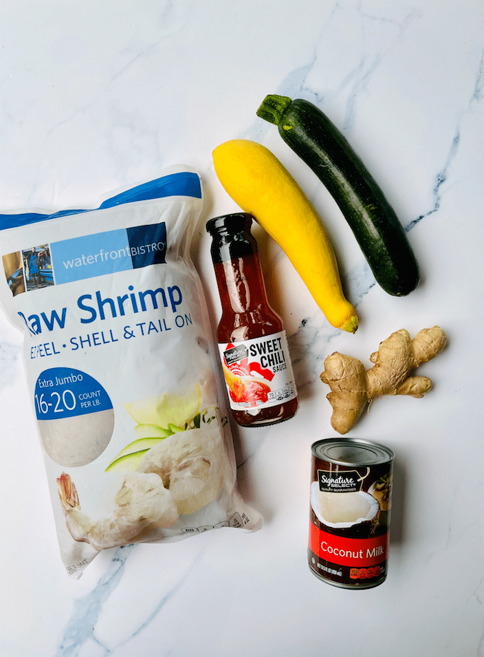 Sweet Chili Shrimp Bowl With Zoodles Super Safeway