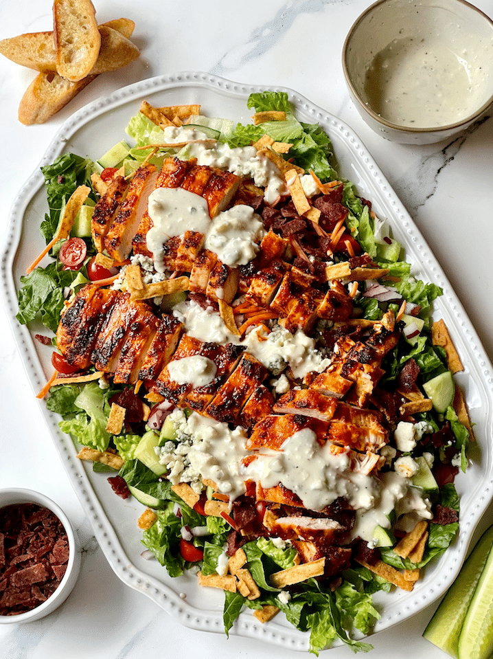 Grilled Buffalo Chicken Salad Super Safeway