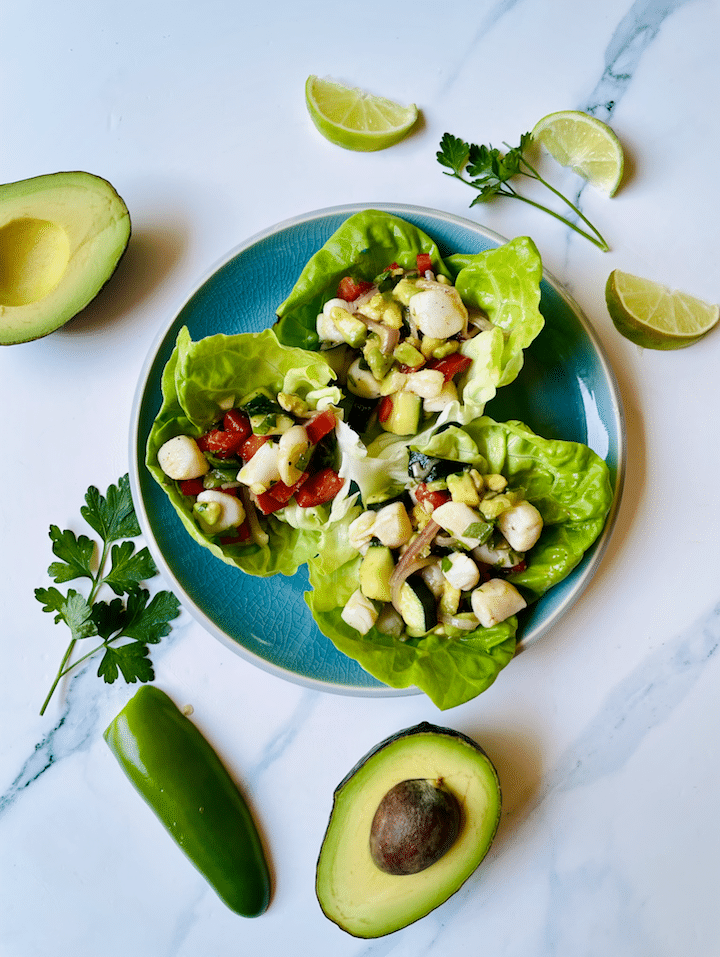 Bay Scallop Ceviche Super Safeway