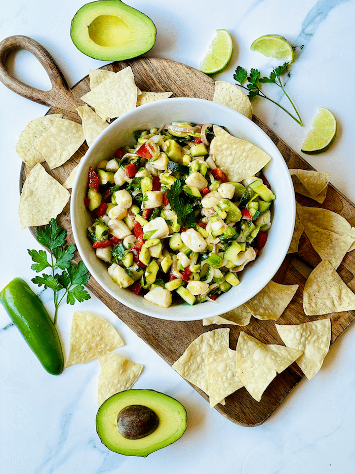 Bay Scallop Ceviche Super Safeway