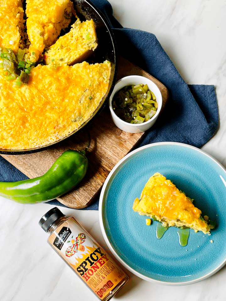 Hatch Green Chile Cornbread Super Safeway