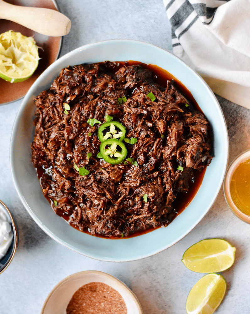 Mexican Shredded Beef (and Burritos) Super Safeway