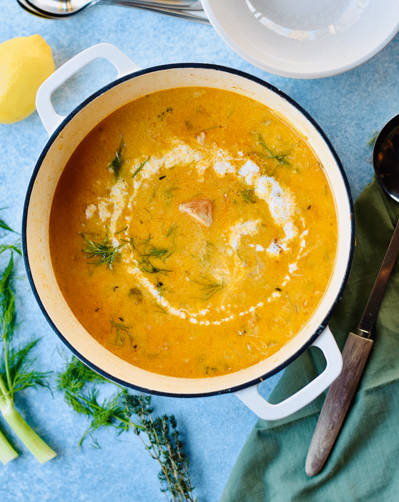 Healthy Salmon Chowder Super Safeway