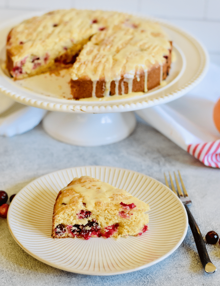 Cranberry Orange Cake With Orange Glaze Super Safeway