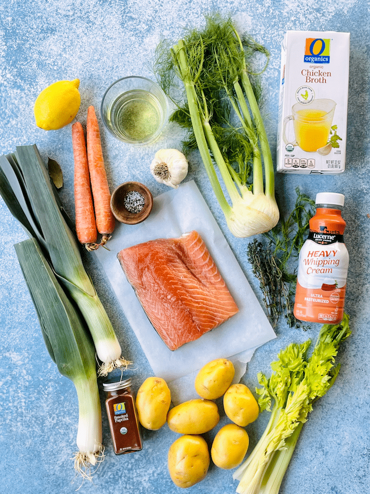 Healthy Salmon Chowder Super Safeway