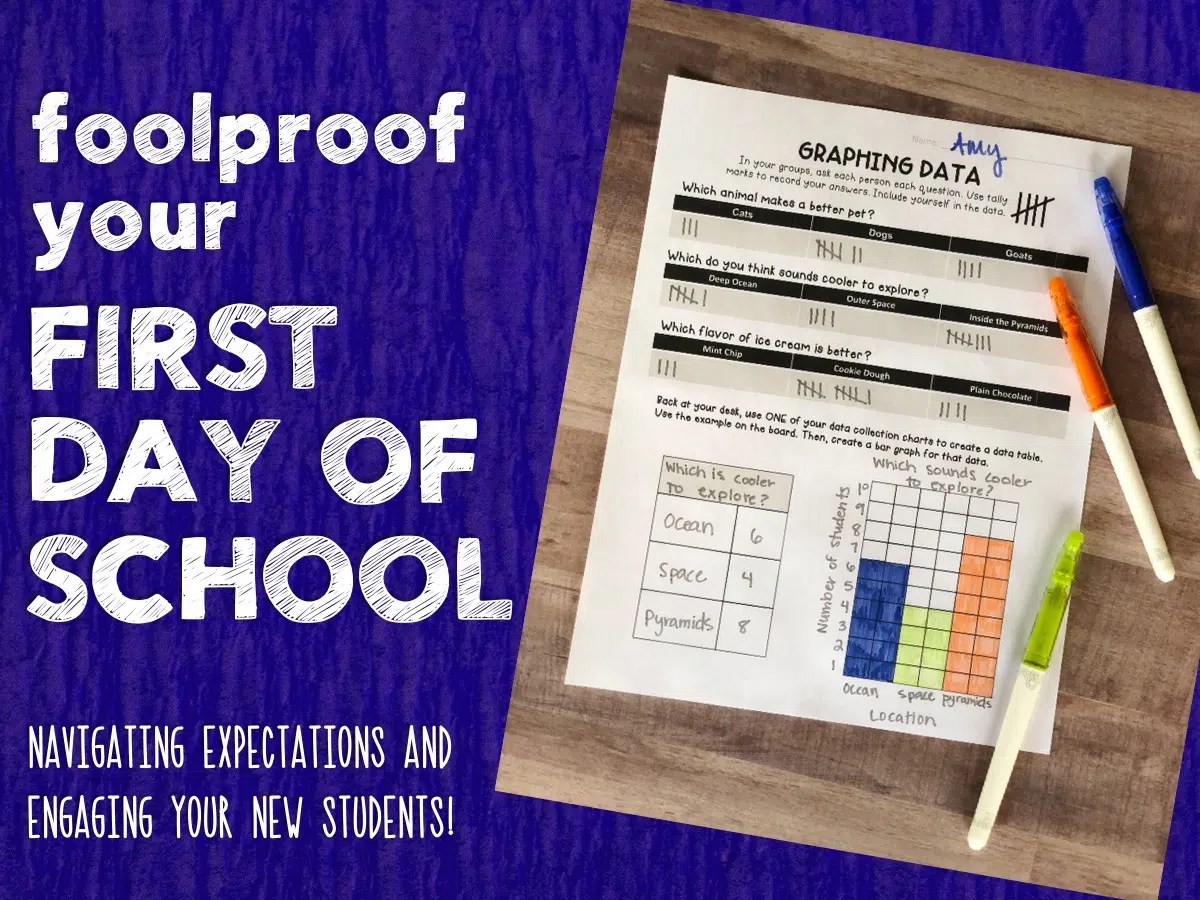 Start on the right track with the best first day of school science
