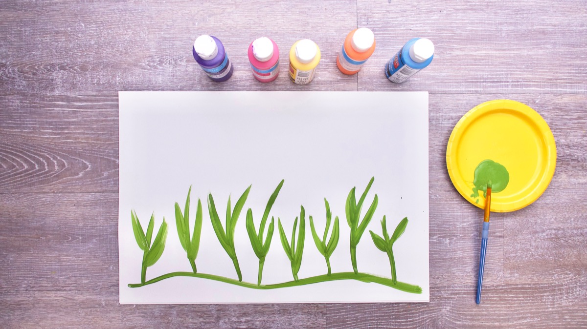 Fork Flowers Super Simple