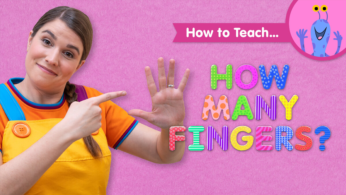 How To Teach How Many Fingers? Super Simple