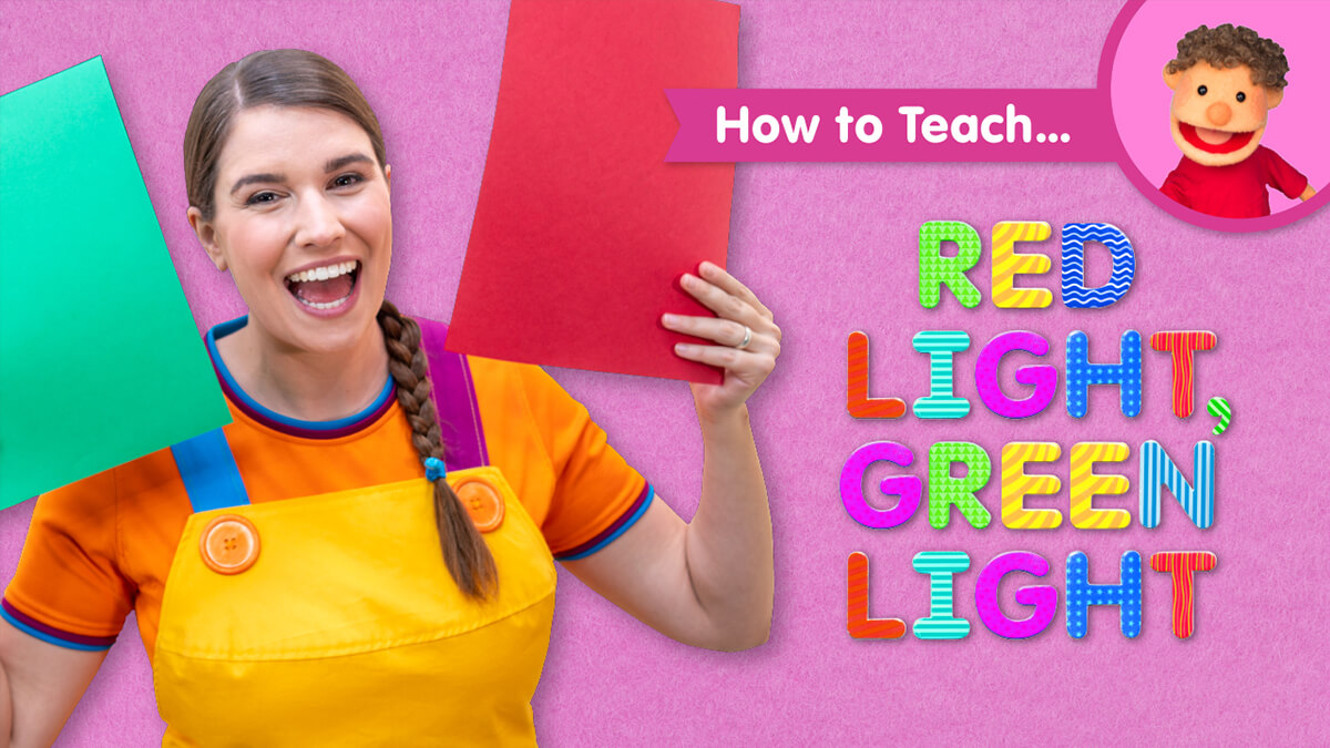 How To Teach Red Light, Green Light Super Simple