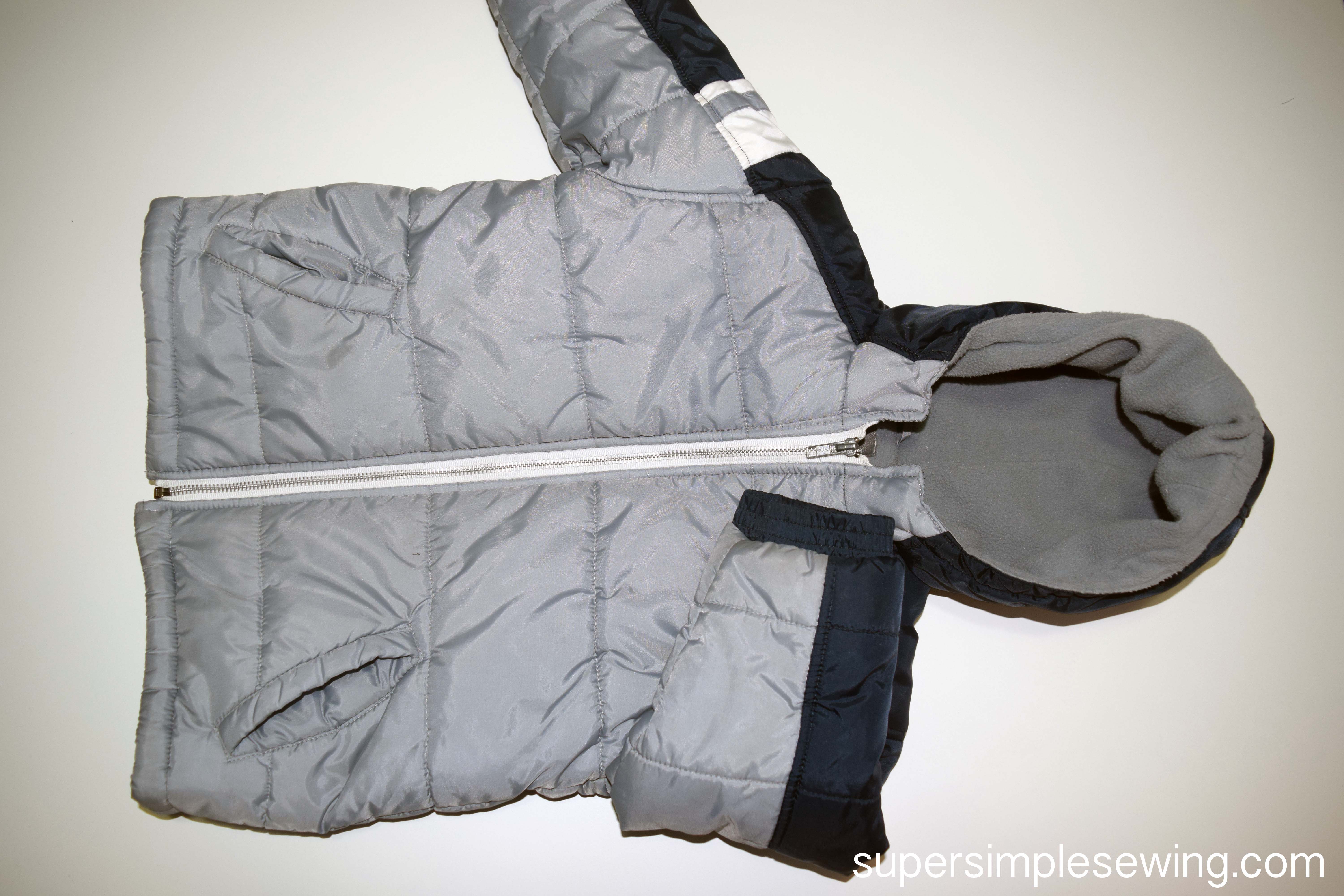 How to Replace a Zipper on a Coat.