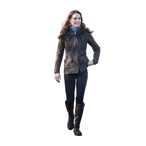 Kate Middleton Barbour Jacket Kate Middleton Brown Jacket