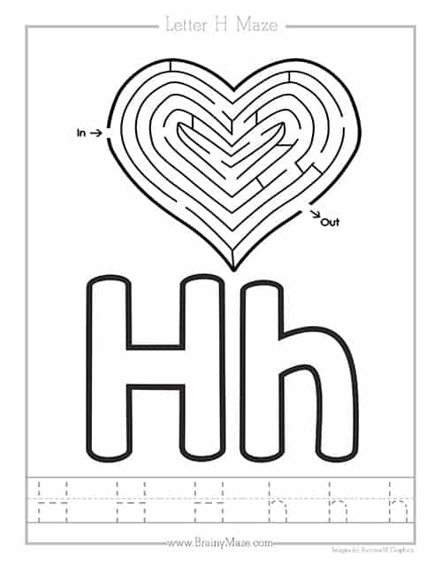 Free Alphabet Mazes Superstar Worksheets