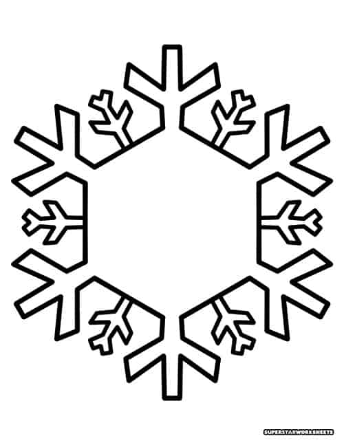 Snowflake Clipart For Kids
